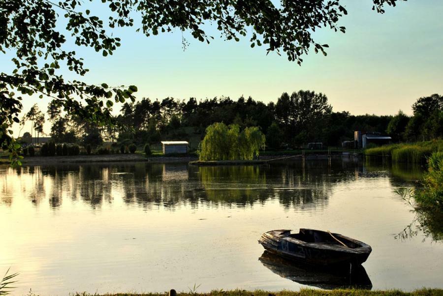 Gartatowice Agrowczasy Nad Stawemヴィラ エクステリア 写真
