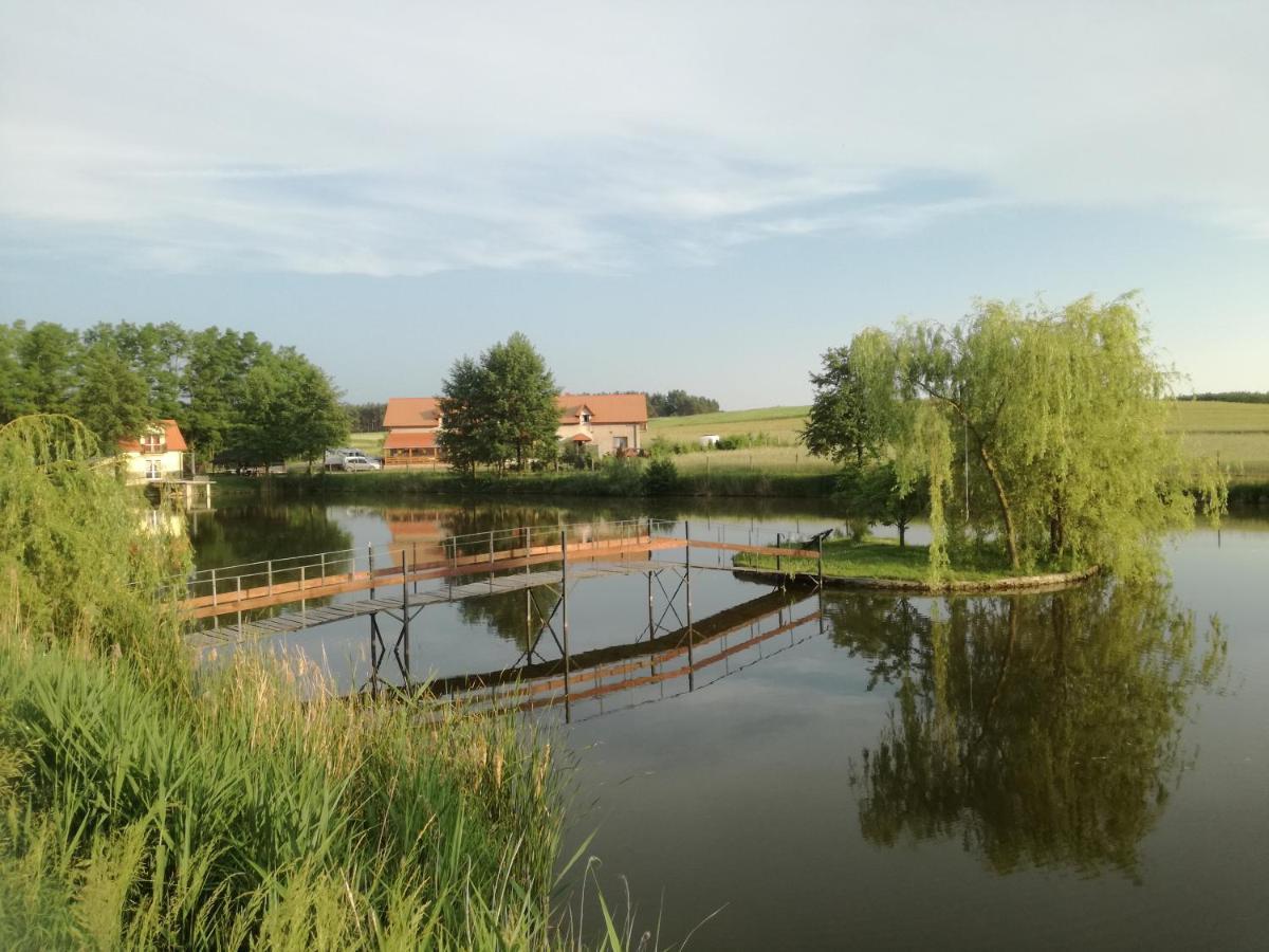 Gartatowice Agrowczasy Nad Stawemヴィラ エクステリア 写真